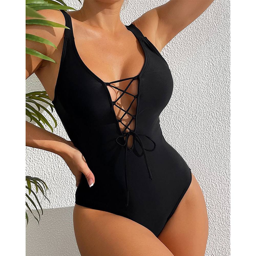 Monochrome Suit Set - Cikini-Costume da bagno intero da donna,