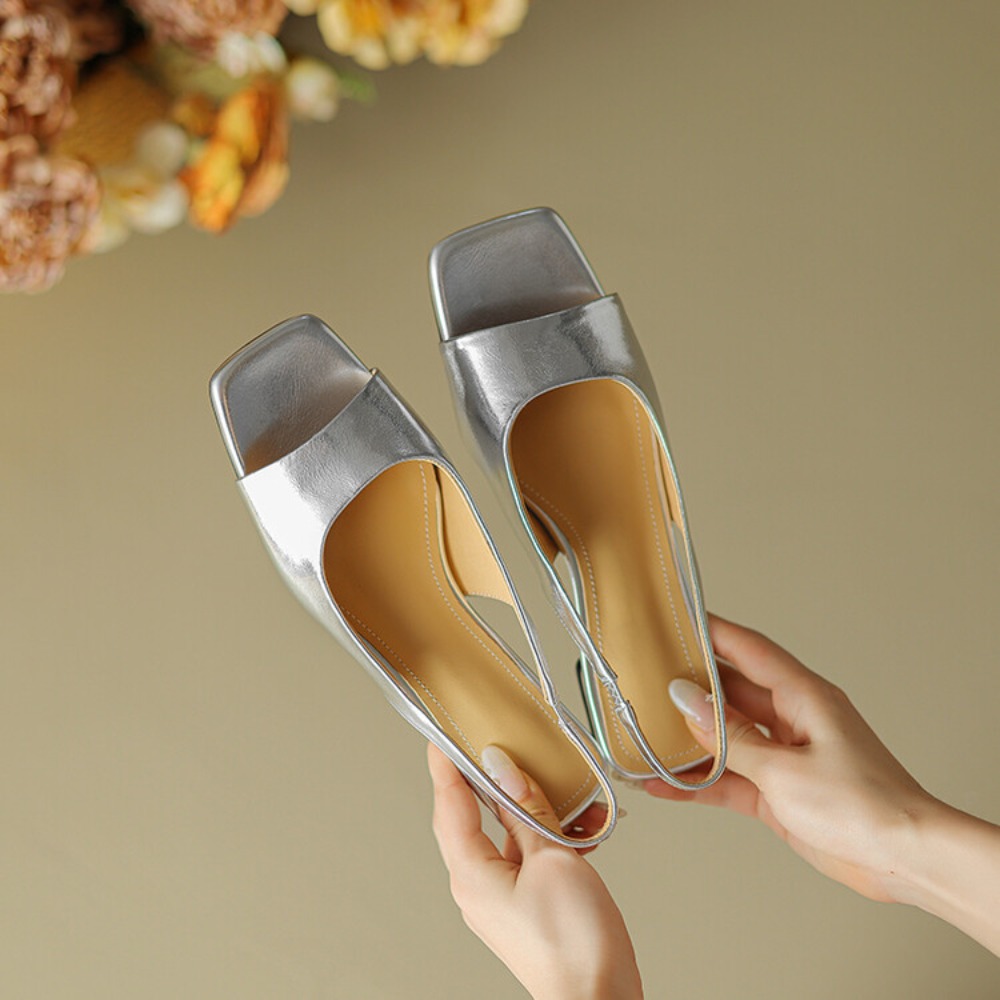 Kitten Heel Women - Mules da donna con tacco a