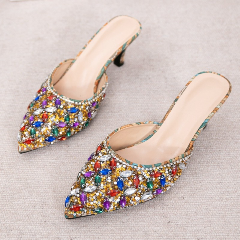 Kitten Heel Women - Pantofole con tacco a forma di