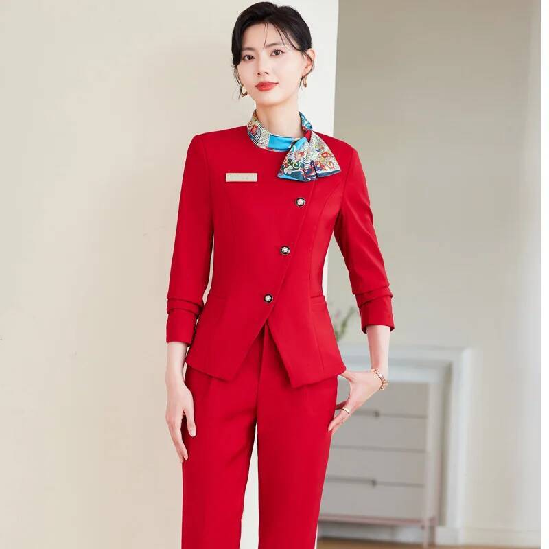 Women Formal Wear Blazer Set - Taglie forti Stili formali eleganti Tailleur