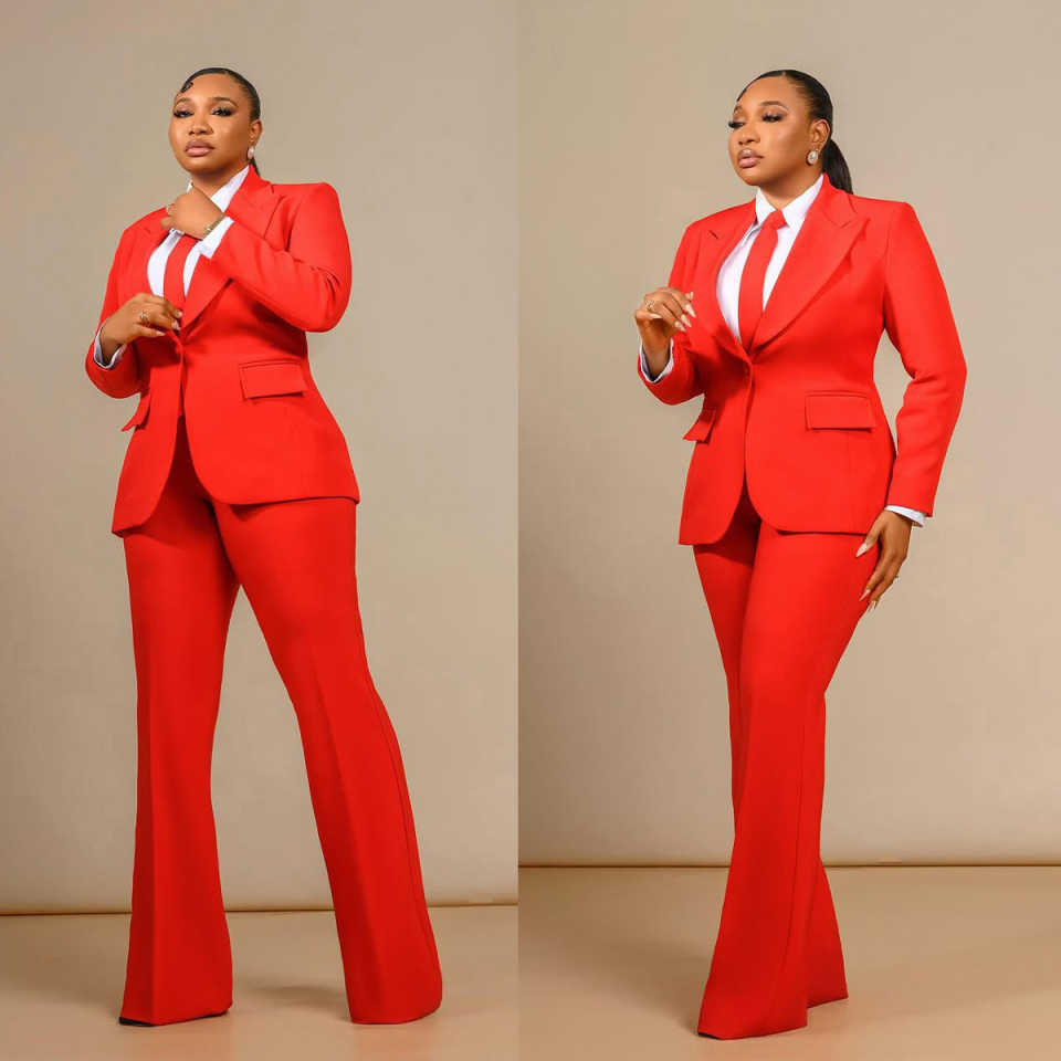 Women Formal Wear For Plus Size - Completo Blazer da Donna Taglie Forti