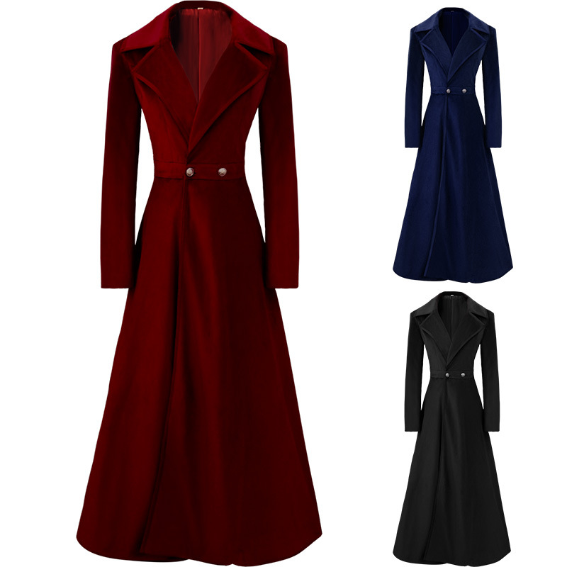 Trench Coat Formal - Trench da donna elegante con risvolto