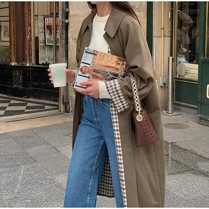 Trench Coat Formal - Trench Coat Lungo alla Moda con