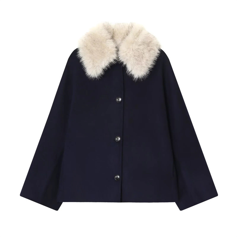 Cappotto con Collo in Pellicci - Women Formal Wear Stitching recensione e prezzo