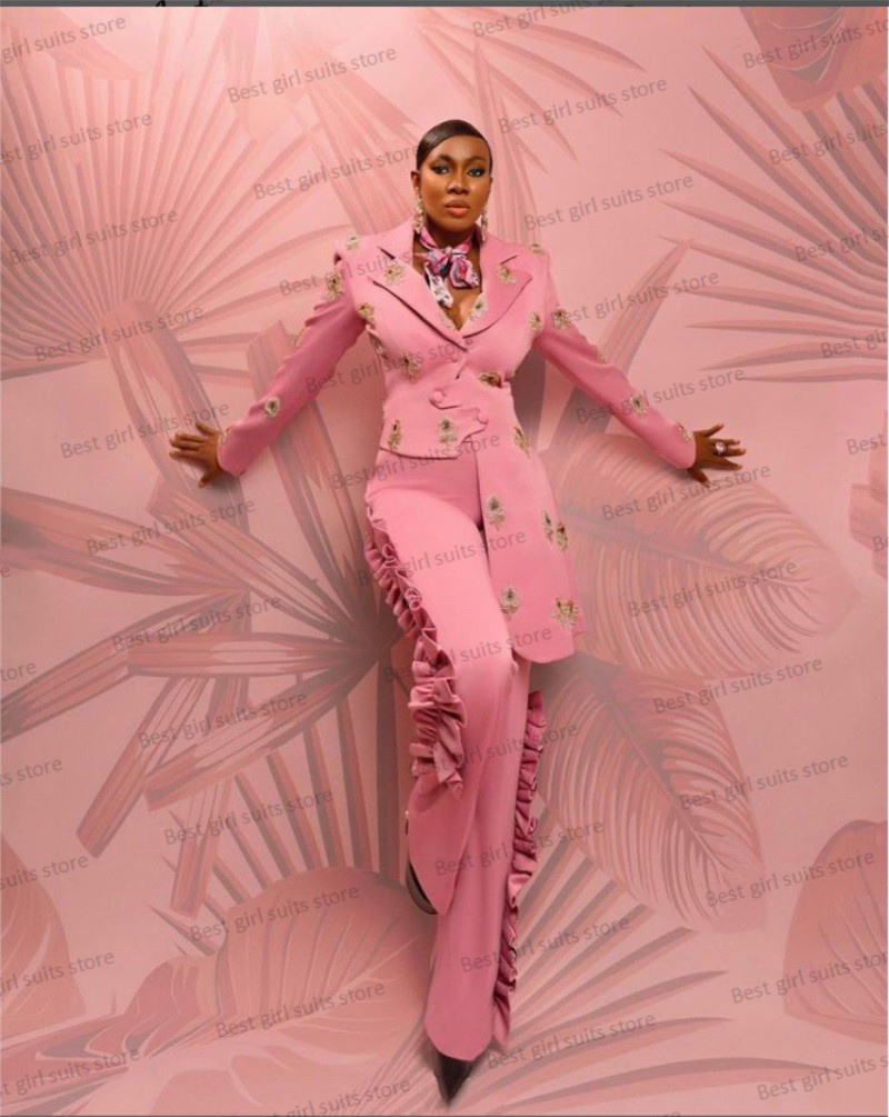 Set completo da donna rosa da  - Women Formal Wear Blazer Set recensione e prezzo