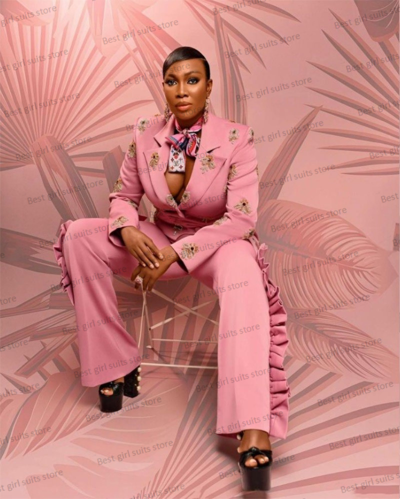 Set completo da donna rosa da  - Women Formal Wear Blazer Set recensione e prezzo
