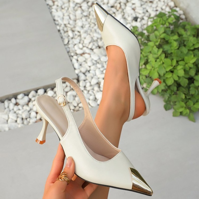 Slingback da donna con punta a - Kitten Heel Women recensione e prezzo
