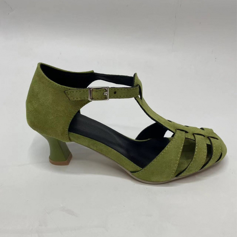 Sandali da donna verdi in camo - Kitten Heel Women recensione e prezzo