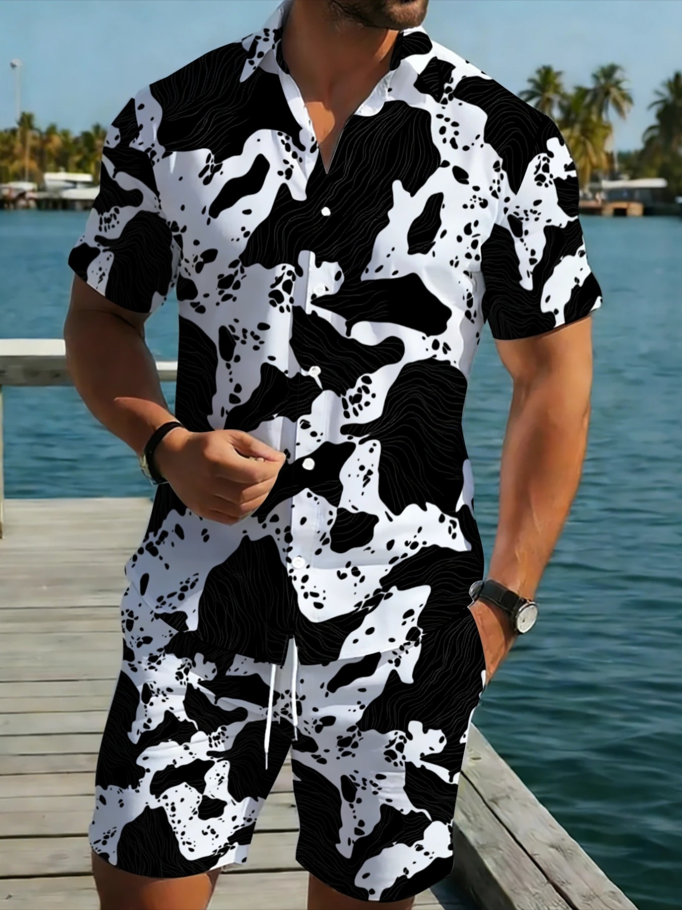Completo coordinato da uomo co - Monochrome Suit Set recensione e prezzo