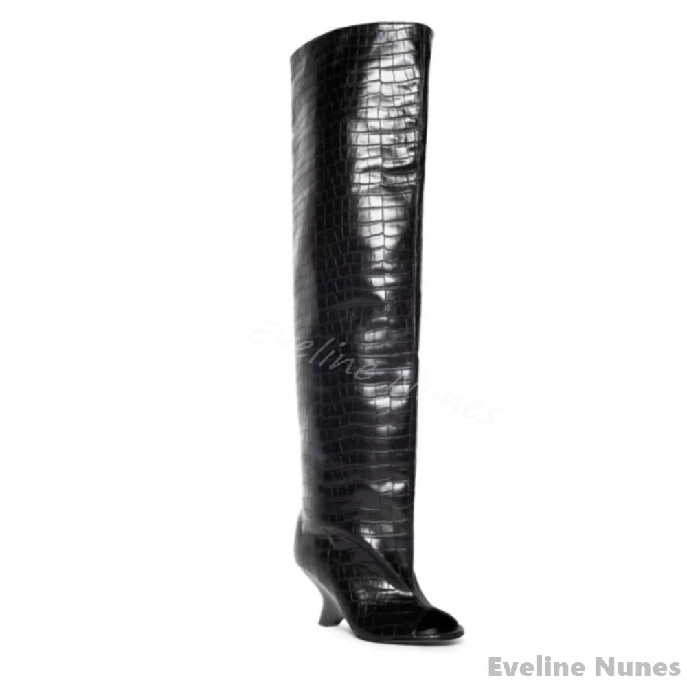 Stivali alti al ginocchio stil - Kitten Heel Women recensione e prezzo