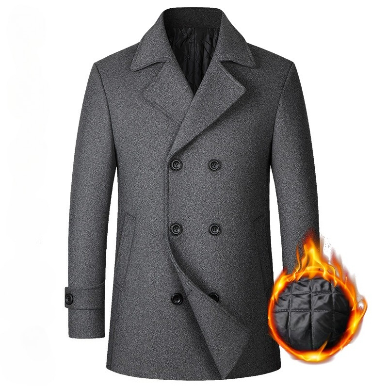 Nuovi uomini doppiopetto cappo - Trench Coat Formal recensione e prezzo