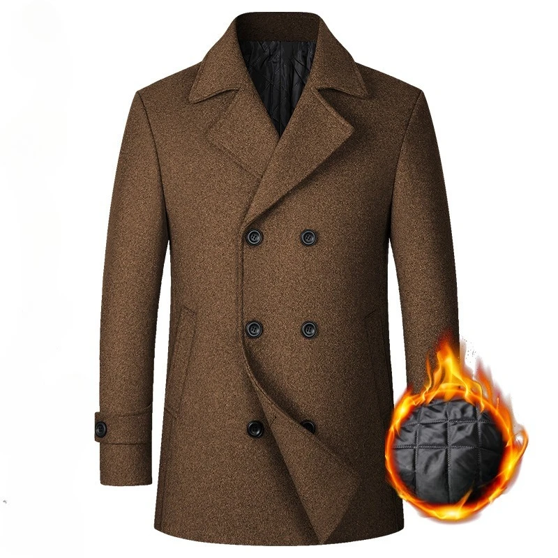 Nuovi uomini doppiopetto cappo - Trench Coat Formal recensione e prezzo