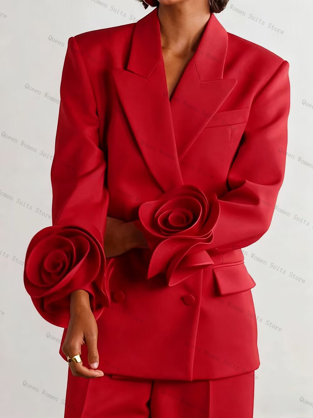 Abito da donna rosso di lusso  - Women Formal Wear Blazer Set recensione e prezzo