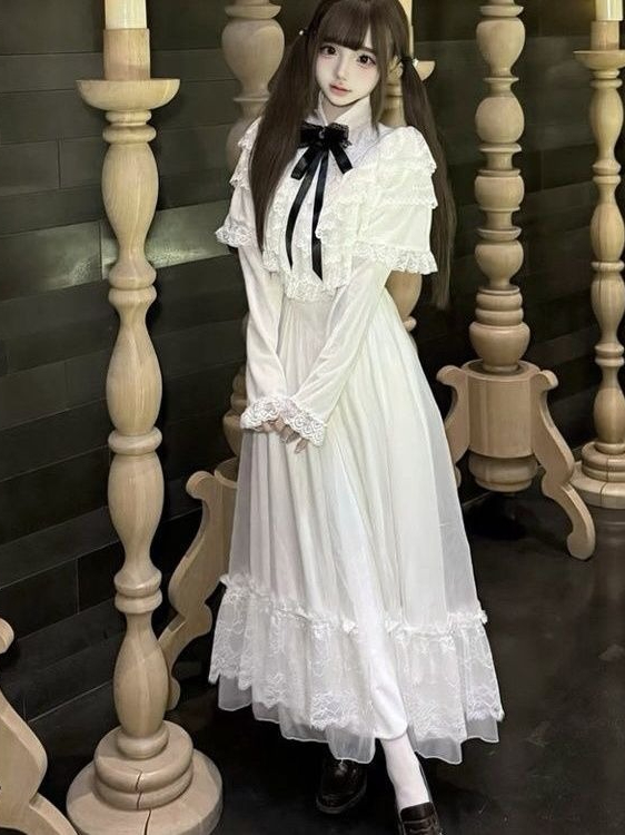 Abito giapponese in pizzo con  - Women Formal Wear Outfits recensione e prezzo