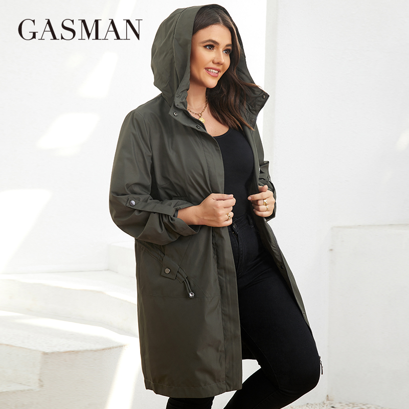 GASMAN autunno Trench Coat Plu - Trench Coat Formal recensione e prezzo