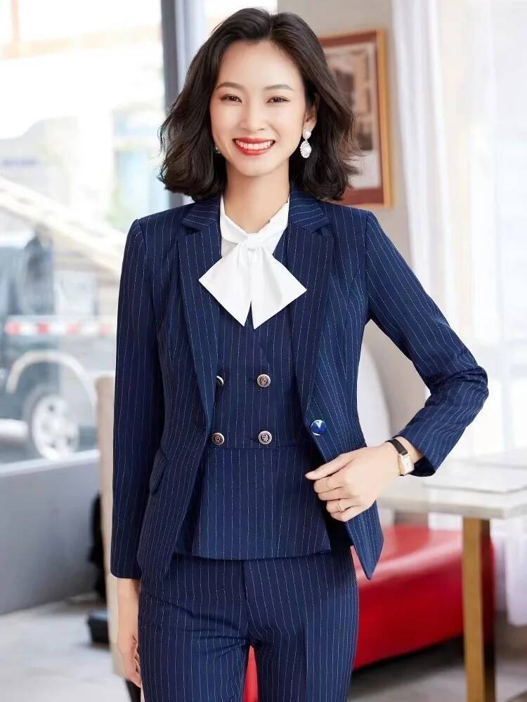 Abiti da lavoro formali a righ - Women'S Formal Wear Suit recensione e prezzo