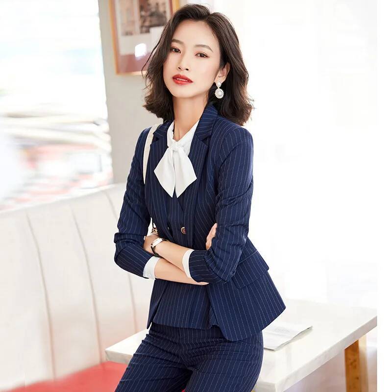 Abiti da lavoro formali a righ - Women'S Formal Wear Suit recensione e prezzo