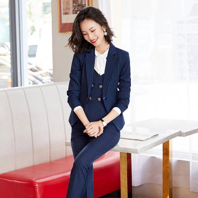 Abiti da lavoro formali a righ - Women'S Formal Wear Suit recensione e prezzo