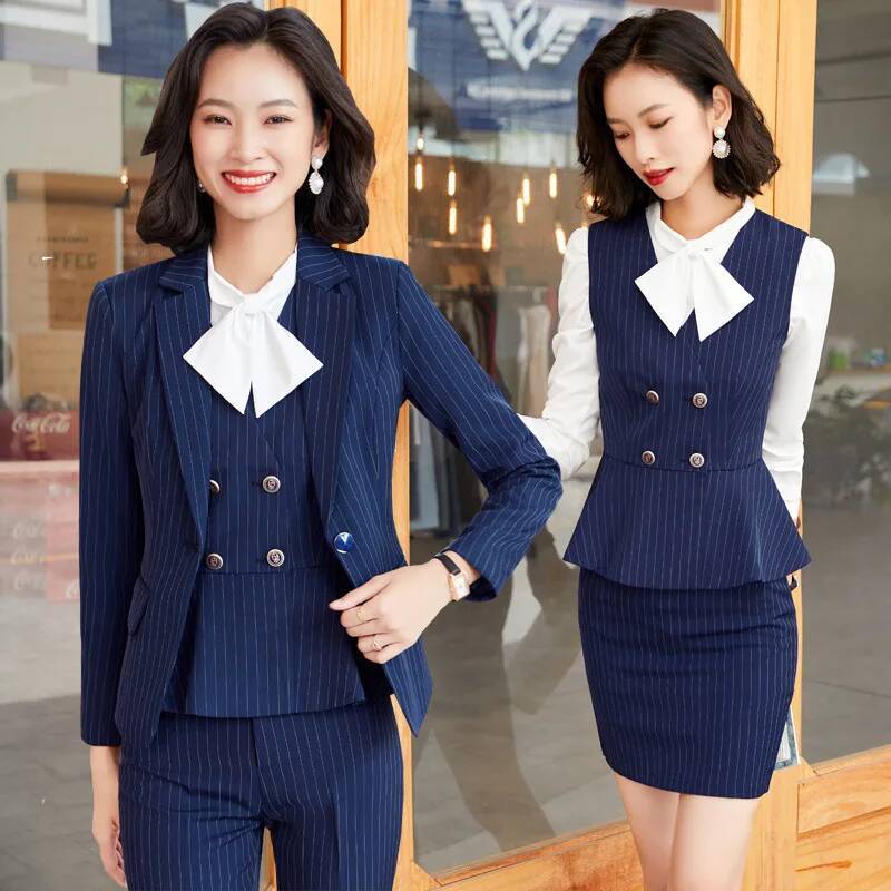 Abiti da lavoro formali a righ - Women'S Formal Wear Suit recensione e prezzo