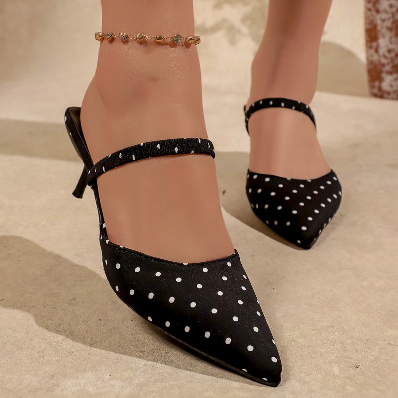Eleganti Décolleté a Pois con  - Kitten Heel Women recensione e prezzo