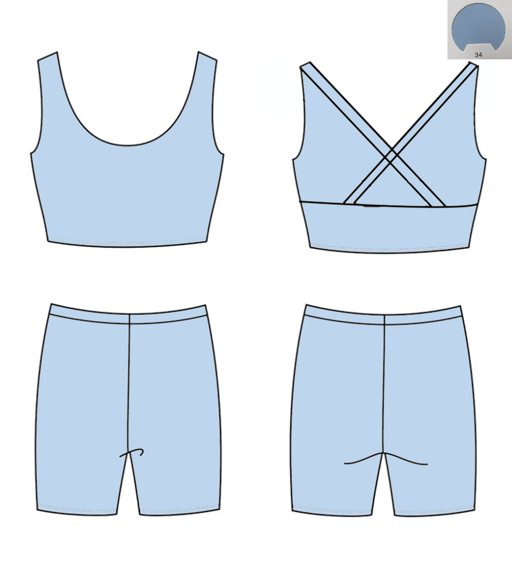 Completo Yoga Monocromatico co - Monochrome Suit Set recensione e prezzo