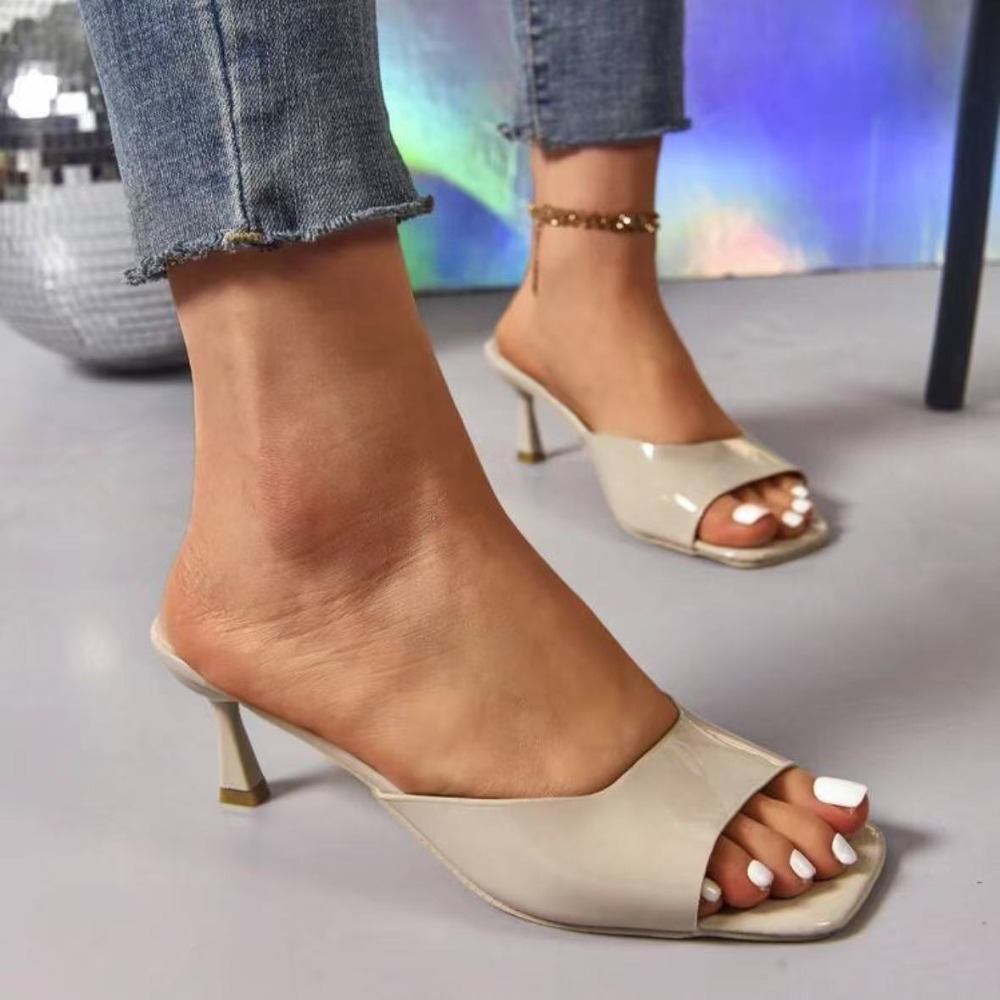 Pantofole alla moda con bocca  - Kitten Heel Women recensione e prezzo