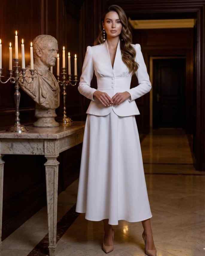 Elegante Completo Due Pezzi da - Women Formal Wear Blazer Set recensione e prezzo