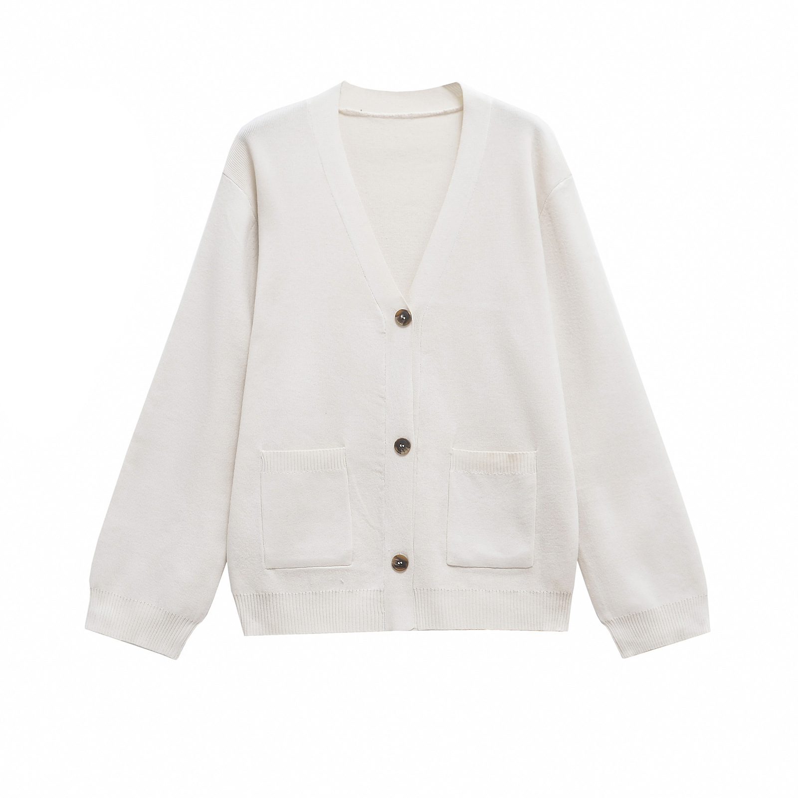 Cardigan in maglia con scollo  - Women Formal Wear Stitching recensione e prezzo