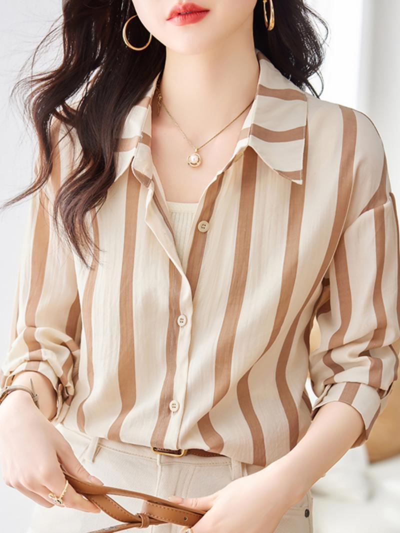 Camicia a maniche lunghe a rig - Women Formal Wear Shirts recensione e prezzo