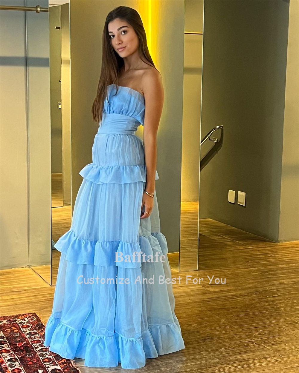 Abiti da ballo blu personalizz - Women Formal Wear Outfits recensione e prezzo