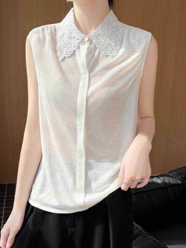 Camicia in maglia senza manich - Women Formal Wear Shirts recensione e prezzo
