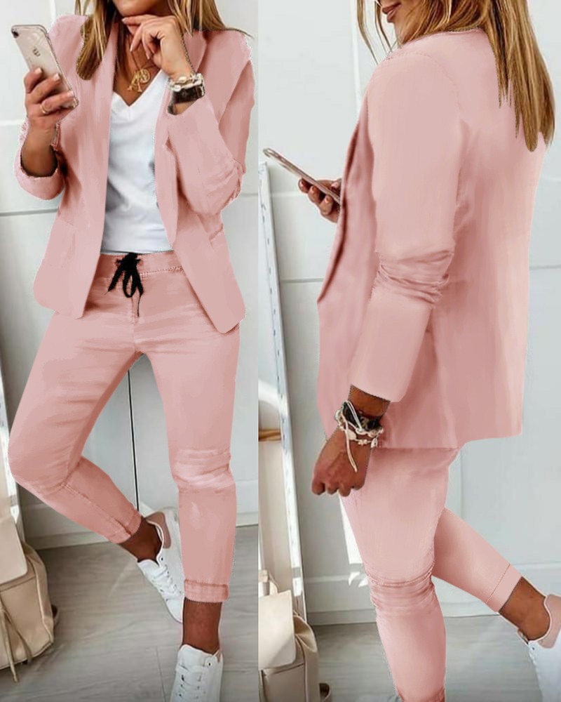 Abito da lavoro casual monocro - Monochrome Suit Set recensione e prezzo